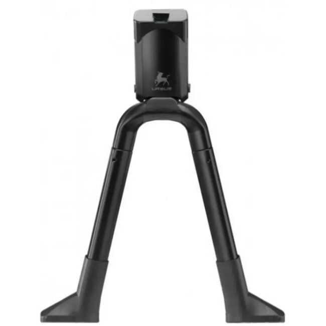 Ursus Dubbele fietsstandaard - 28 inch - zwart - maximale belasting 50 kg - aluminium en staal