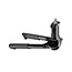 Ursus Dubbele tweepootstandaard - Aluminium - Zwart - 235 mm hoogte - Max 80 kg belasting
