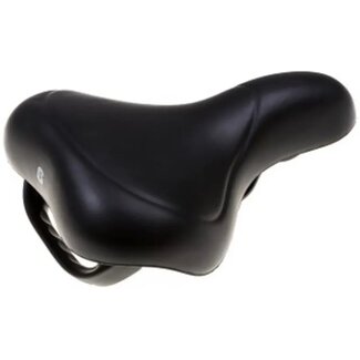 Selle Comfort E-bike zadel - zacht en comfortabel - met handgreep - zwart
