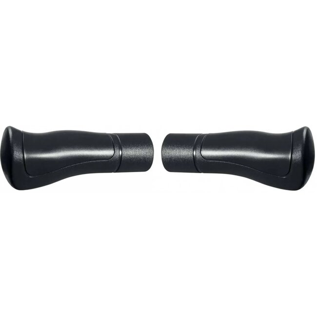Herrmans Ergonomische fietshandvatten - 120 mm - Zwart - Comfort en grip optimalisatie
