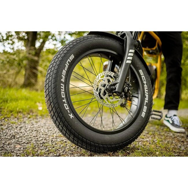 Schwalbe Fatbike buitenband - Zwart met reflectie - 20x4.00 - Comfort en betrouwbaarheid