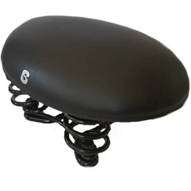 Selle Comfort Fiets zadel - Smart Foam techniek - Waterdicht - Zwart - Comfortabel en duurzaam