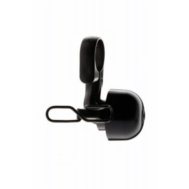 Widek Fietsbel met speciale beugel - all black - compact en duurzaam ontwerp