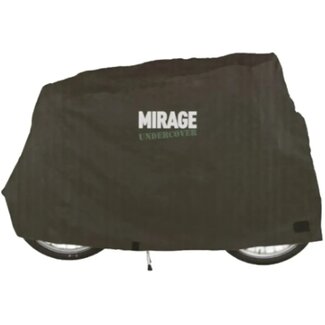 Mirage Fietsbeschermhoes - 170T polyester - Verstelbaar - Zwart - Weerbestendig
