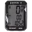 Ventura Fietscomputer met 11 functies - bekabeld - compact ontwerp - zwart