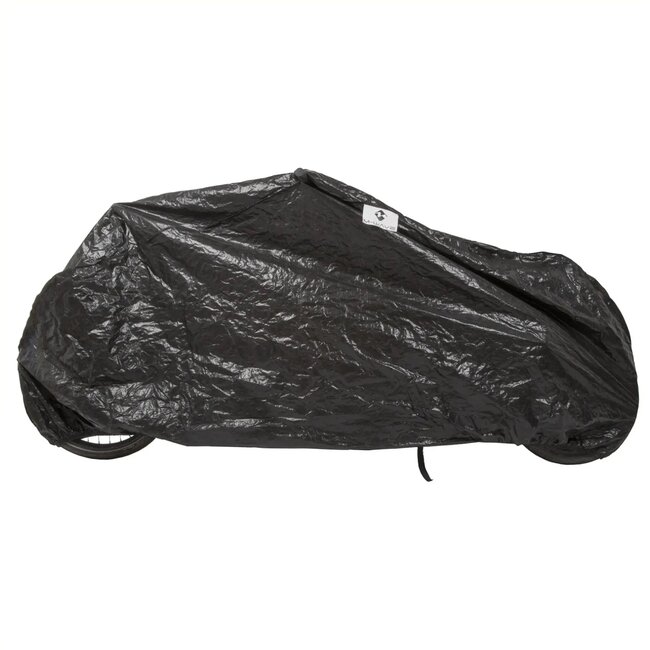 M-Wave Fietshoes voor bakfiets - Weerbestendig - Geschikt voor enkel voorwiel - 280x135x70 cm - Zwart