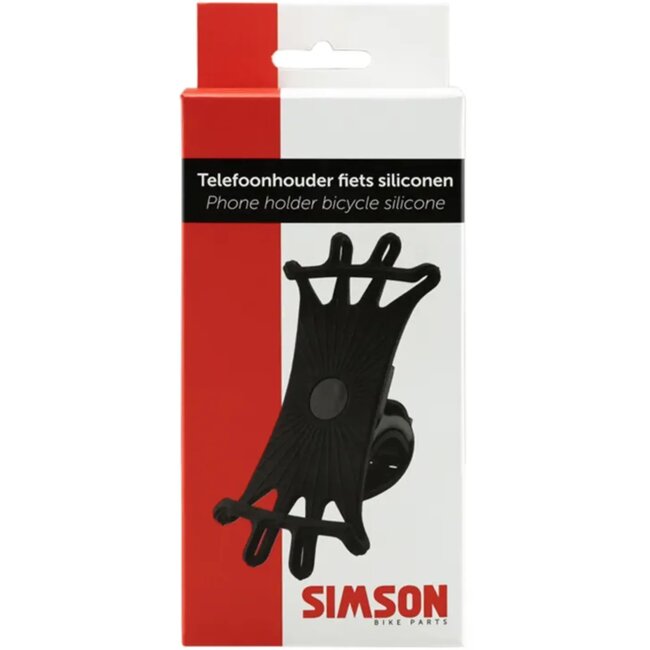 Simson Fietstelefoonhouder - Siliconen - 360° draaibaar - Flexibel ontwerp