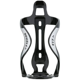 Simson Fles- en bidonhouder - glanzend zwart - lichtgewicht - gepatenteerde opening