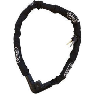 Falkx Kettingslot - Zwart - 7 mm - 120 cm - Veiligheidsslot