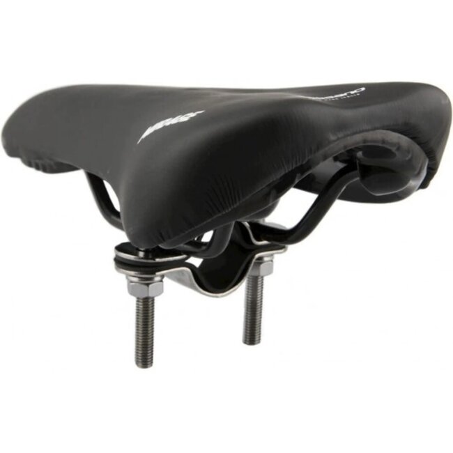 Mirage Kinderzadel met ergonomisch ontwerp en frameklem - Duurzaam plastic en staal