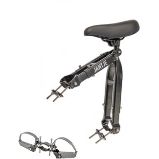 Mirage Kinderzitje met verstelbare voetsteunen - Universeel - Lichtgewicht - Geschikt voor damesfietsen