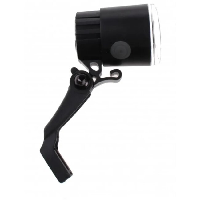 Falkx Kleine LED-koplamp - Compact - Superhelder - Inclusief Beugel en Batterijen - Zwart