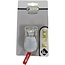 Falkx Koplamp led - Compact - Batterijgevoed - Voorreflectie - Zwart