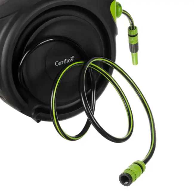Gardlov Tuinslanghouder 25 meter Slang met 7-in-1 Sproeipistool