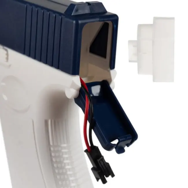 Kruzzel Elektrisch Waterpistool met Batterij – 2 verwisselbare Tanks