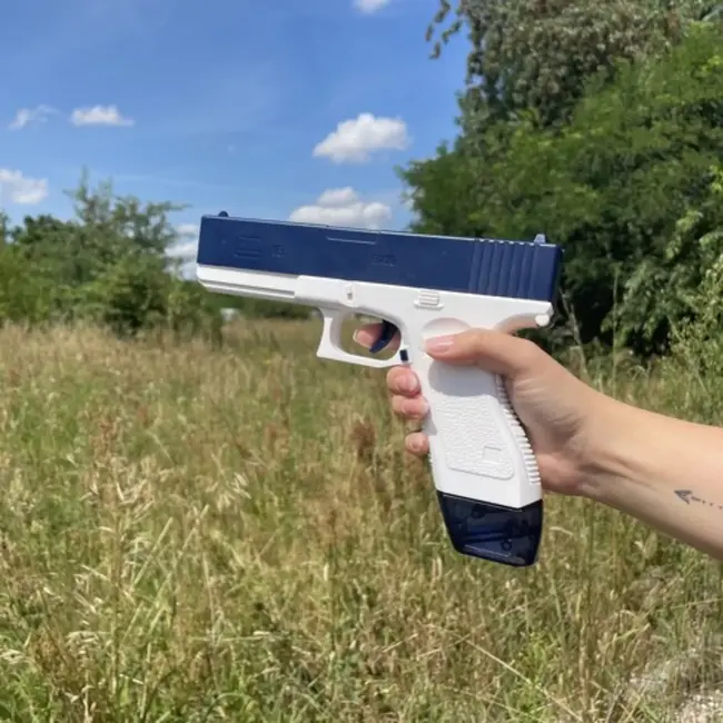 Kruzzel Elektrisch Waterpistool met Batterij – 2 verwisselbare Tanks