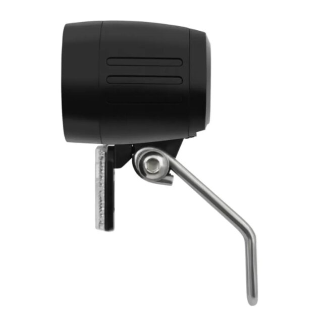 Falkx LED koplamp voor e-bike - 20 Lux - waterdicht - aluminium - zwart