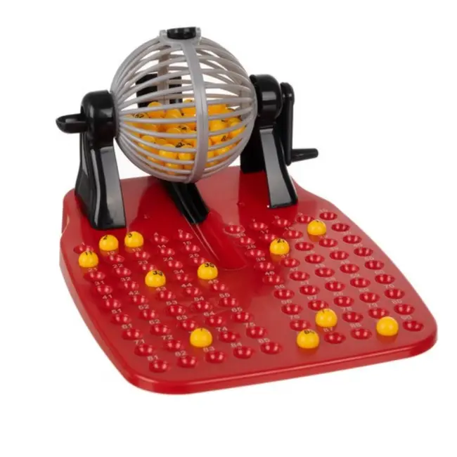 Kruzzel Bingo Spelset Kind en Familie – Compleet met Draaimachine