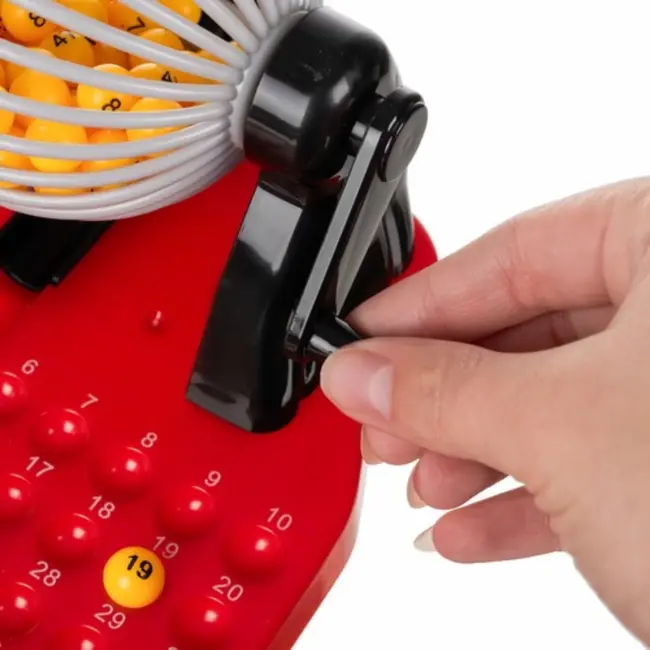 Kruzzel Bingo Spelset Kind en Familie – Compleet met Draaimachine