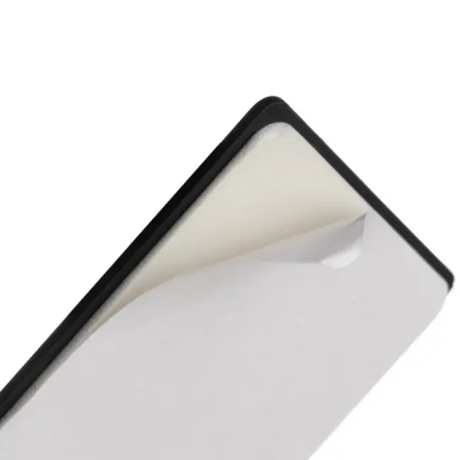 Ruhhy Zwarte Metalen Handdoekhaken – Set van 4 – Boorvrije Montage