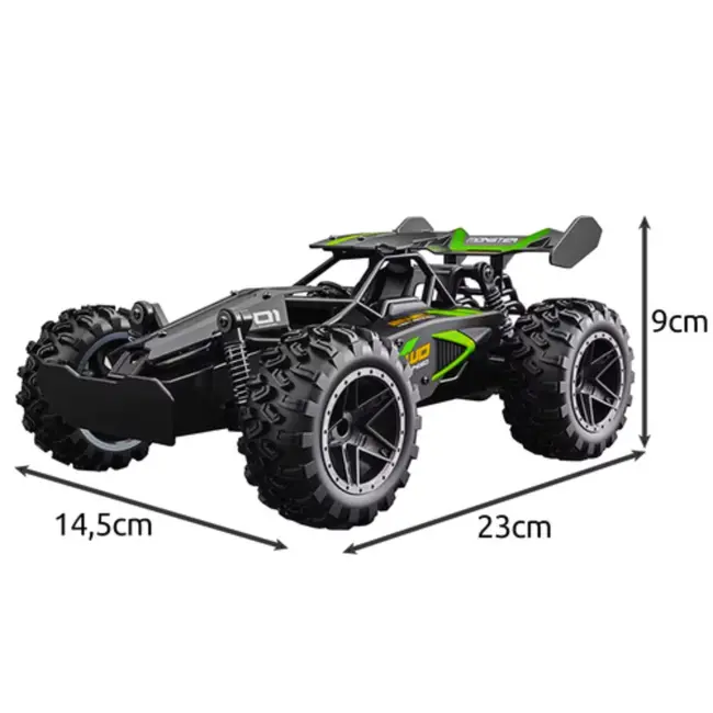 Kruzzel RC Auto met Schokdempers – Offroad - 40 m Bereik