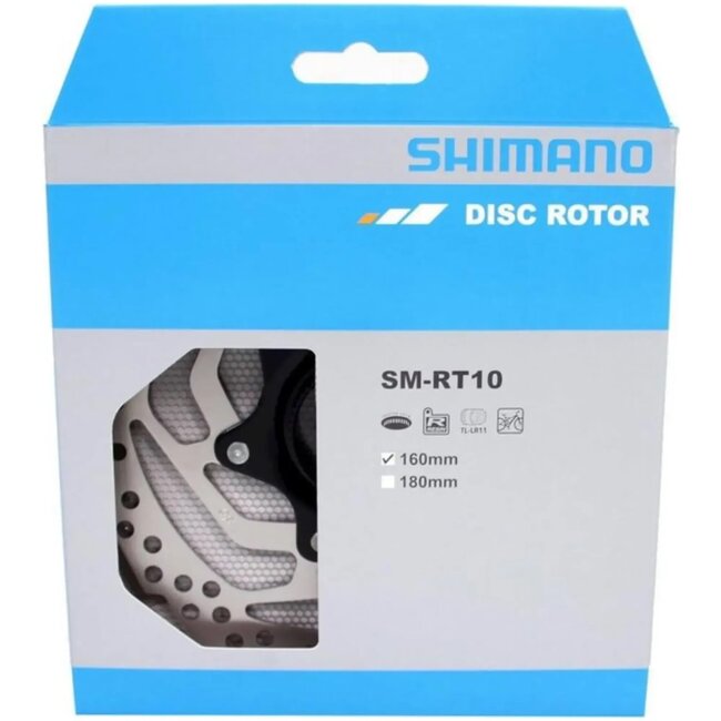 Shimano Remschijf - Centerlock - RVS - 180mm - Verbeterde koeling