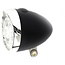 Ikzilight Retro koplamp - 3x LED - Zwart - Batterij - Zichtbaar tot 800 meter