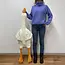 Kruzzel Knuffeldier Gans 130 cm – geschikt vanaf 0 jaar