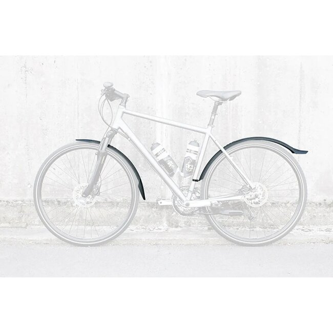 SKS Spatborden set - Trekking - Universele bevestiging - Geschikt voor 700C/650B wielen - Zwart kunststof