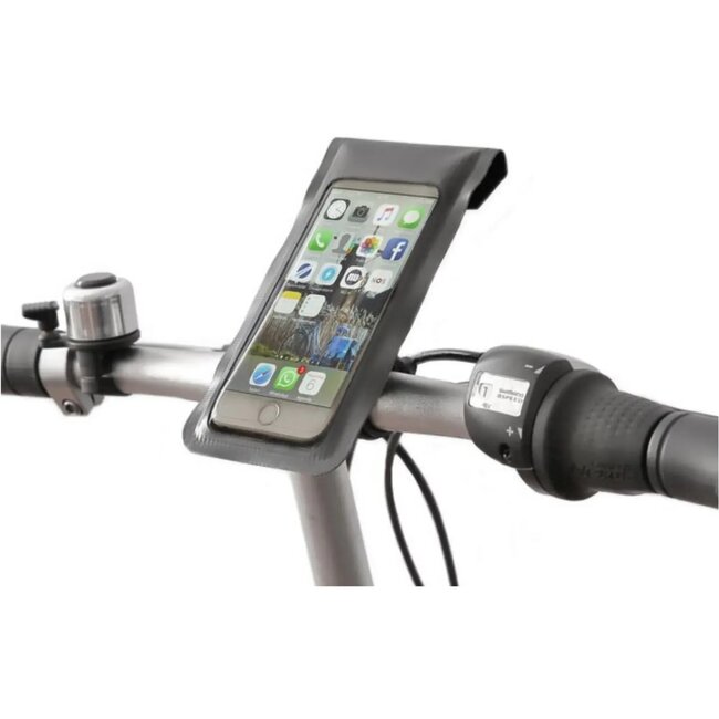 Mirage Telefoonhouder XL - Waterdicht - Draaibaar - Voor grotere smartphones - 22-25 mm stuurmontage