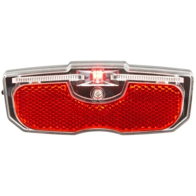 Falkx Tunnel LED achterlicht - Praktisch - Veilig - 80mm - Inclusief batterijen