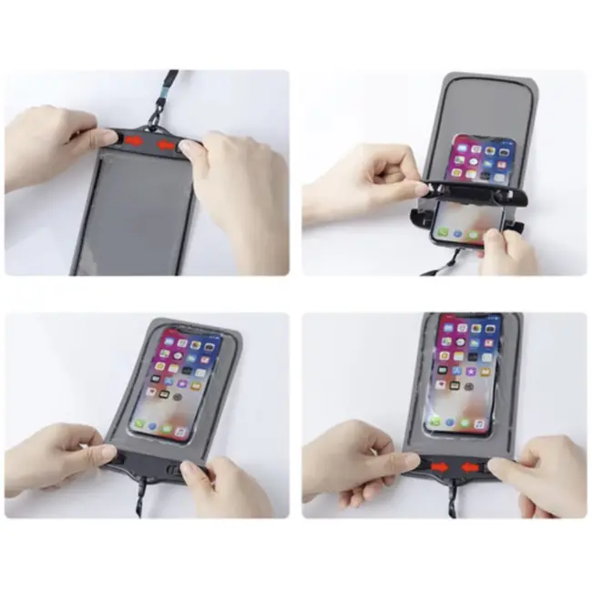 Malatec Telefoonhoes 7 inch - Water, Zand & Stofdicht - Universeel