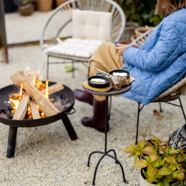 Kaminer Tuinvuurschaal XXL – Met Handvatten en Statief
