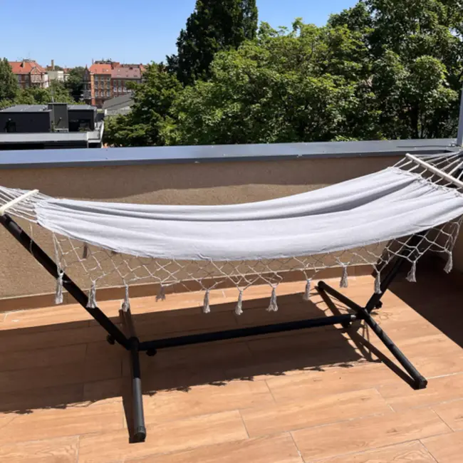 Gardlov XXL Hangmat voor 2 personen – met Spreidstokken - tot 250 kg