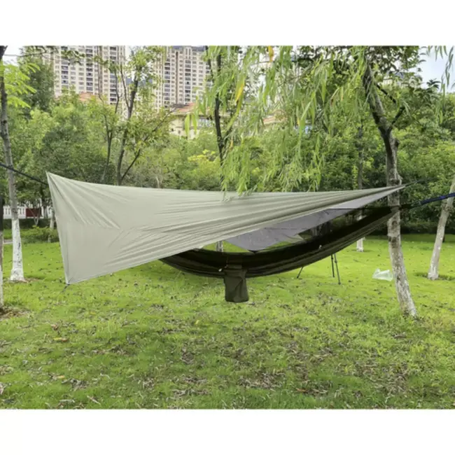 Trizand Outdoor Hangmat met Muskietennet en Tarp – tot 250 kg