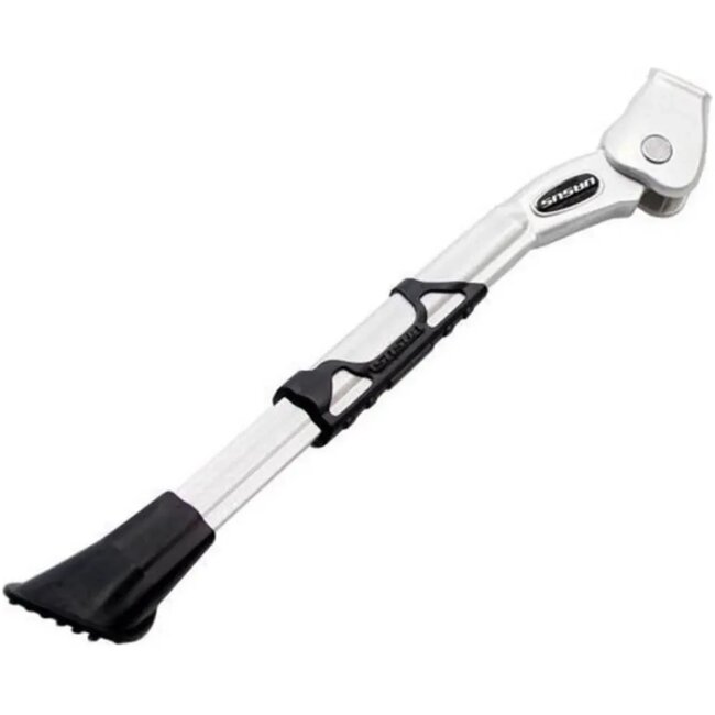 Ursus Verstelbare fietsstandaard - zijstandaard - aluminium - zilver - 24-28 inch - max 35 kg