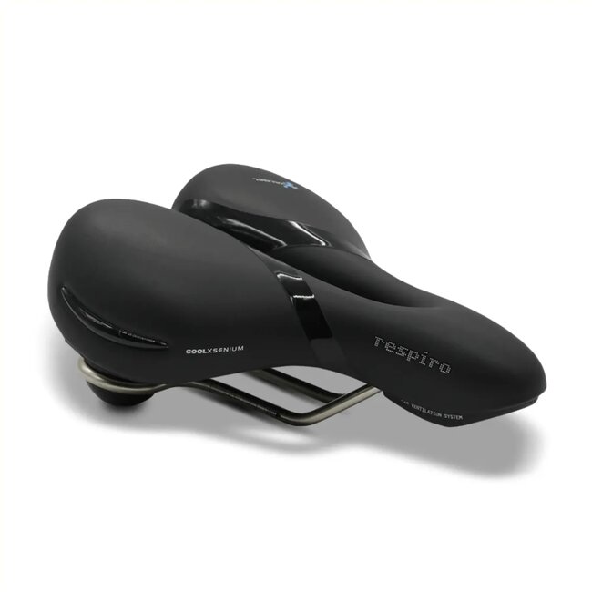 Selle Royal Zadel met ventilatiekanaal en koeltechnologie - unisex - zwart