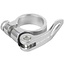 M-Wave Zadelpenklem - Snelspanner - Aluminium - 31.8 mm - Zilver - Gereedschapsloos