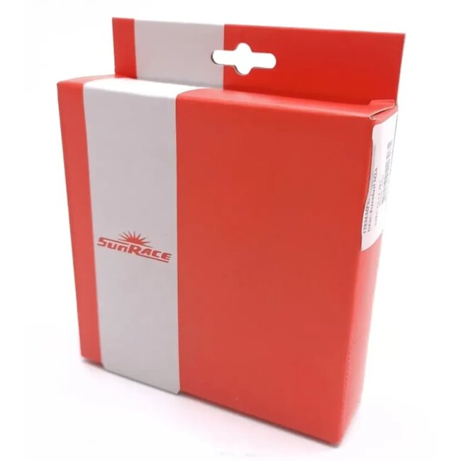 Sunrace 7-speed freewheel - 13-28 tanden - staal - chroom - 460 g