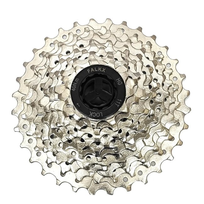 Falkx 9-speed cassette - 11-36 tanden - Duurzaam ontwerp - Geschikt voor E-bikes