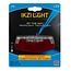 Ikzilight Achterlicht met 2xLED, naafdynamo, zichtbaarheid tot 1000m, voor achterdrager (80mm)