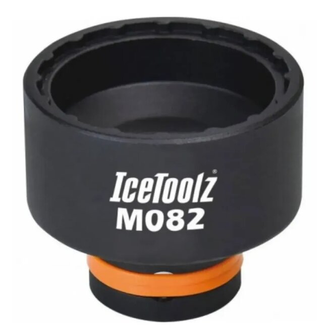 IceToolz Centerlock borgring afnemer - schijfrem - Cr-Mo staal - zwart