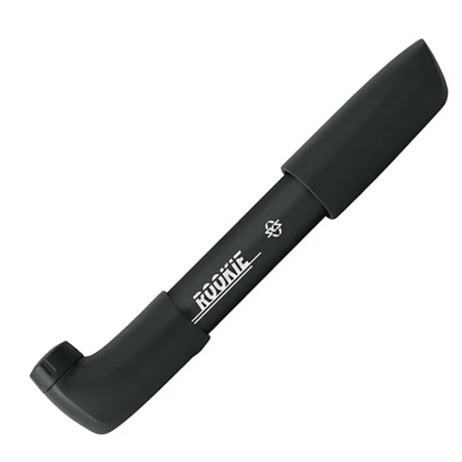 SKS Compacte fietspomp - bagagedragerbevestiging - 285-300mm - geschikt voor alle ventielen - snelle drukopbouw