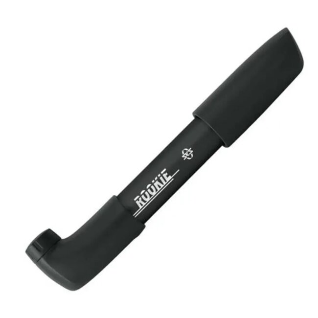 SKS Compacte fietspomp - Duokop - Geschikt voor alle ventielen - 265-280 mm - Zwart