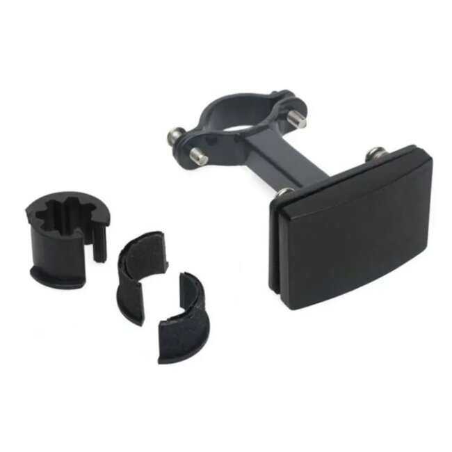 New Looxs Fietsmand zilver - verstelbaar - 21 liter - stuurpenmontage - 34 cm lang