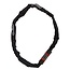 Falkx Kettingslot met cijfercode - 6 mm schakels - 1200 mm lengte - Zwarte nylon hoes - Instelbare code