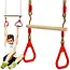 Kruzzel 2-in-1 schommel met Trapeze - Verstelbaar - 100kg draagkracht