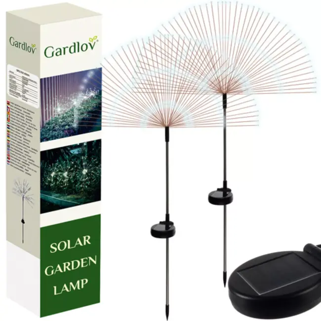 Gardlov Led Tuinlampen set - Zonne-energie - Waterdicht - met Sensor