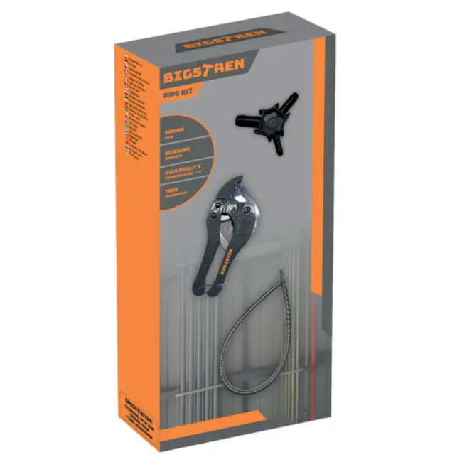 Bigstren Buizenset – Schaar, Kalibrator en Veer tot 42 mm