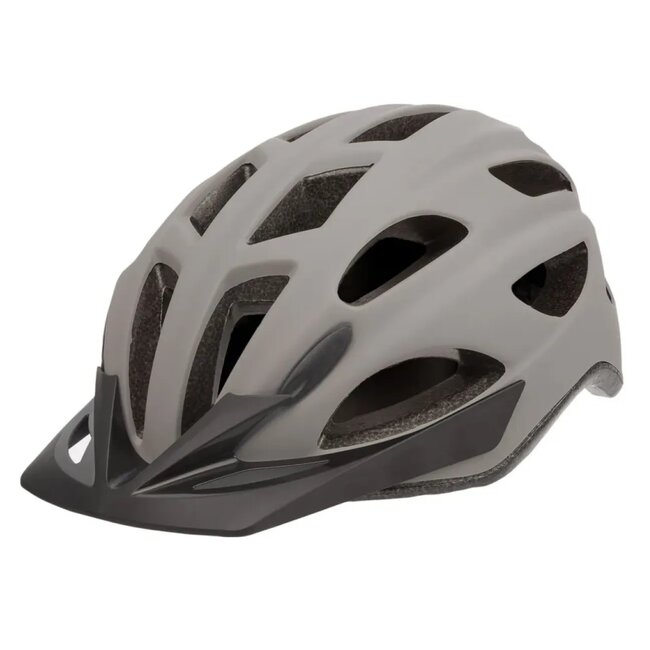 Polisport Stijlvolle fietshelm met ledlicht en matte afwerking - L - Charcoal grijs